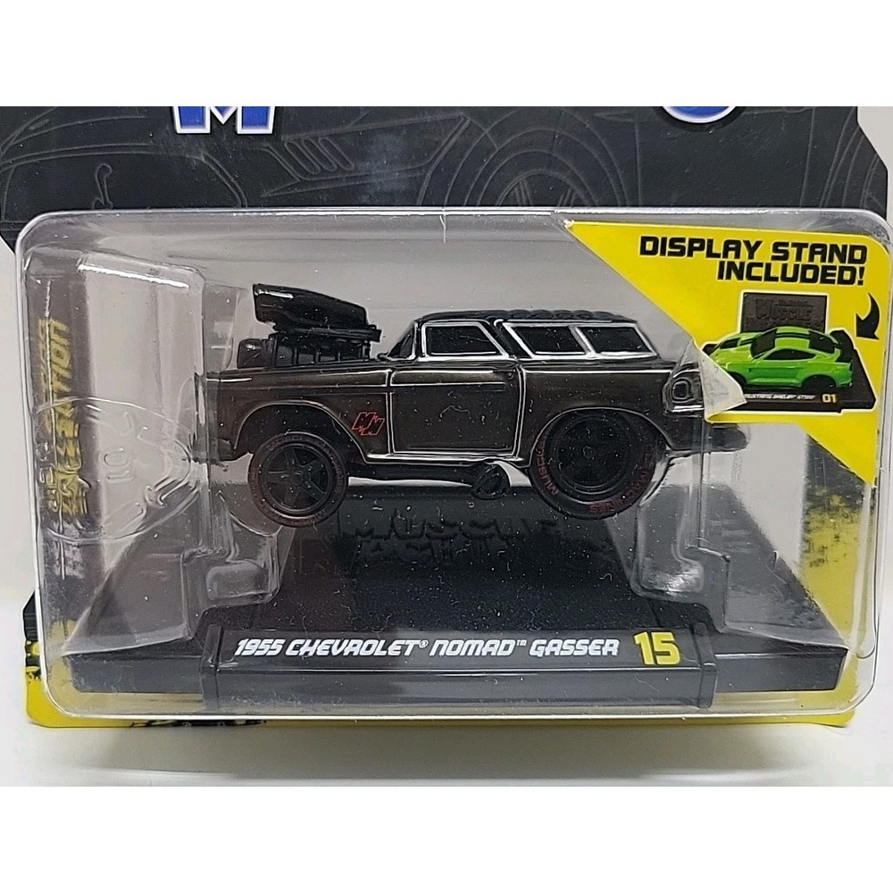 Muscle Machines 1955 Chevrolet Nomad Gasser Limited Edition‎ Chase 1:64 New - Picture 4 of 6